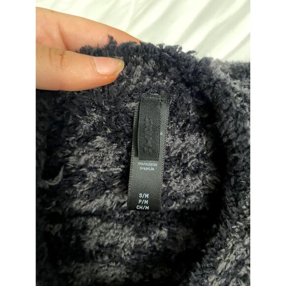 SKIMS Cozy Knit Unisex Pullover in Houndstooth Onyx size Small - Picture 5 of 5